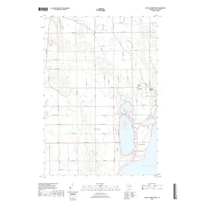 2018 Map of Baileys Harbor West, 2018 Print