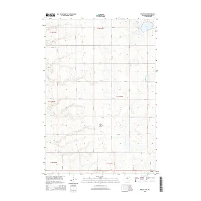 2015 Map of Baileys Lake, 2015 Print