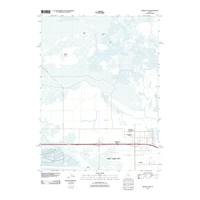 2011 Map of Baileys Lake, 2011 Print