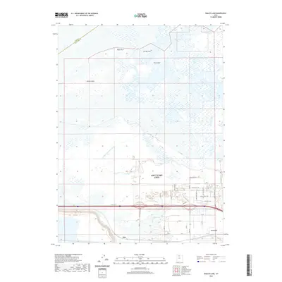 2020 Map of Baileys Lake, 2020 Print