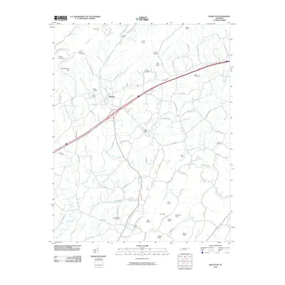 2010 Map of Baileyton, 2010 Print