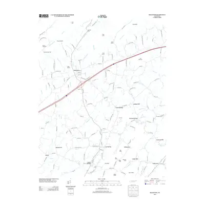 2013 Map of Baileyton, 2013 Print