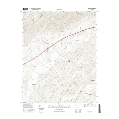 2016 Map of Baileyton, 2016 Print