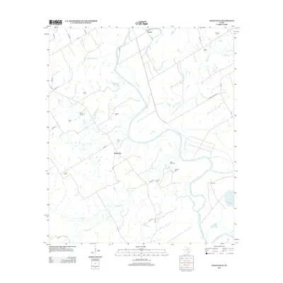 2013 Map of Baileyville, 2013 Print