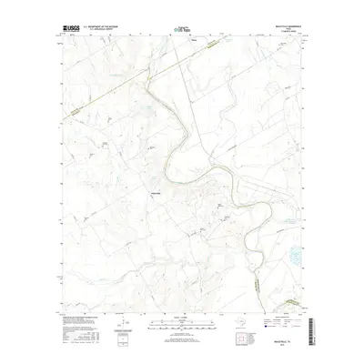 2016 Map of Baileyville, 2016 Print