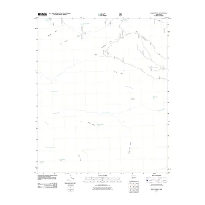 2011 Map of Baily Points, 2011 Print