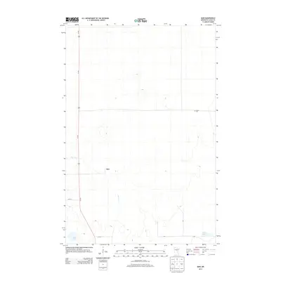 2013 Map of Bain, 2013 Print