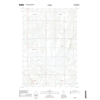 2019 Map of Bain, 2019 Print