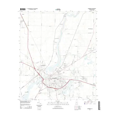 2014 Map of Bainbridge, 2014 Print