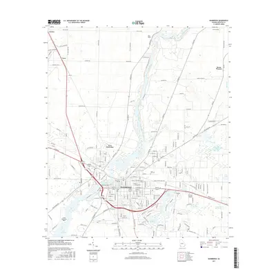 2017 Map of Bainbridge, 2017 Print