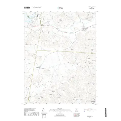 2019 Map of Bainbridge, 2019 Print