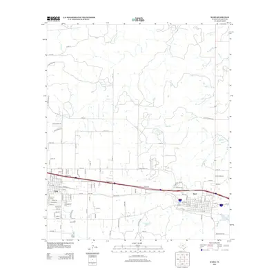 2012 Map of Baird, 2012 Print