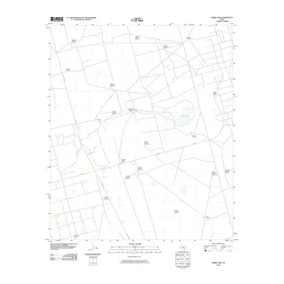 2010 Map of Baird Lake, 2010 Print