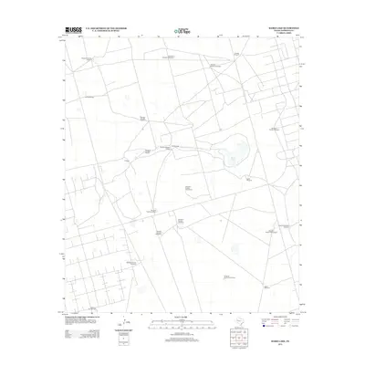 2012 Map of Baird Lake, 2012 Print