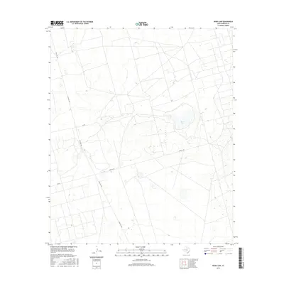2016 Map of Baird Lake, 2016 Print