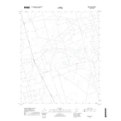 2019 Map of Baird Lake, 2019 Print