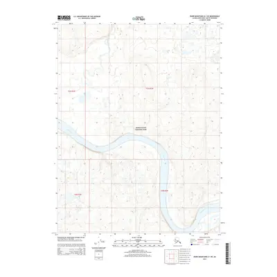 2015 Map of Baird Mountains A-1 NE, 2015 Print