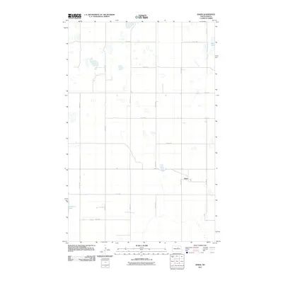2011 Map of Baker, 2011 Print