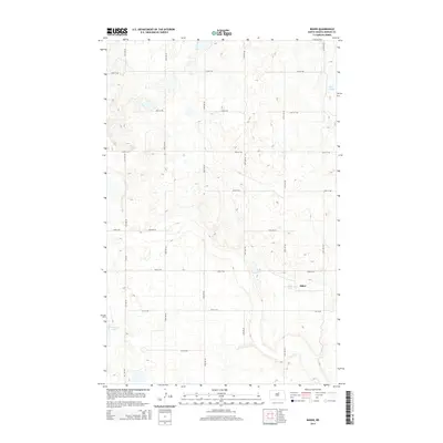 2014 Map of Baker, 2014 Print