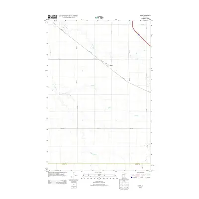 2013 Map of Baker, 2013 Print