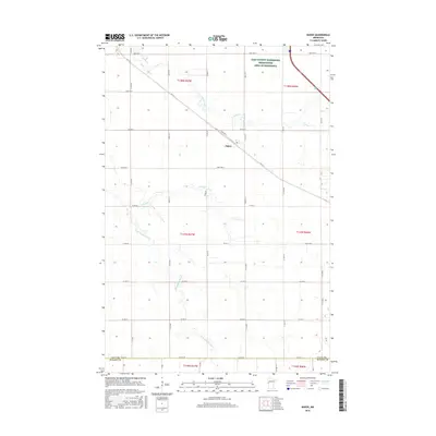 2016 Map of Baker, 2016 Print
