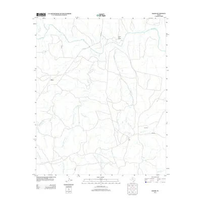 2013 Map of Baker, 2013 Print