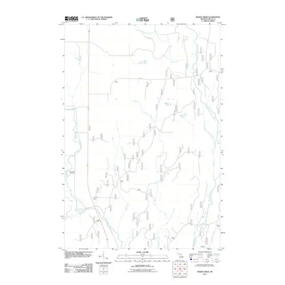 2011 Map of Baker Creek, 2011 Print