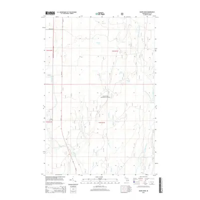 2014 Map of Baker Creek, 2014 Print