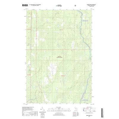 2019 Map of Baker Creek, 2019 Print