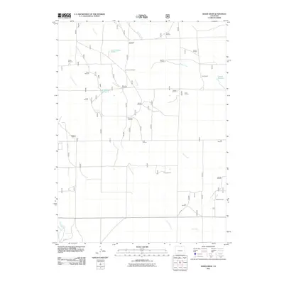 2011 Map of Baker Draw, 2011 Print