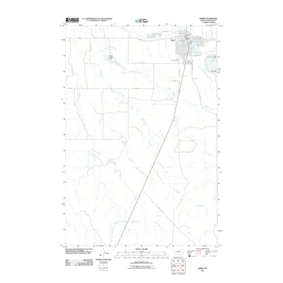 2011 Map of Baker, 2011 Print