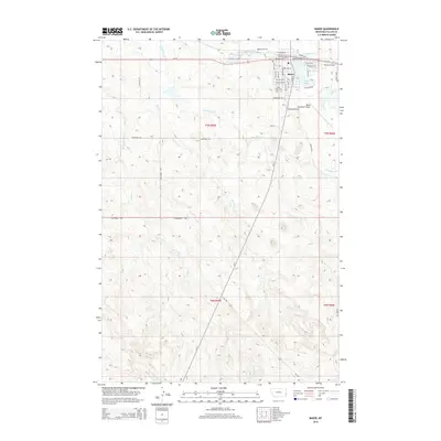 2014 Map of Baker, 2014 Print
