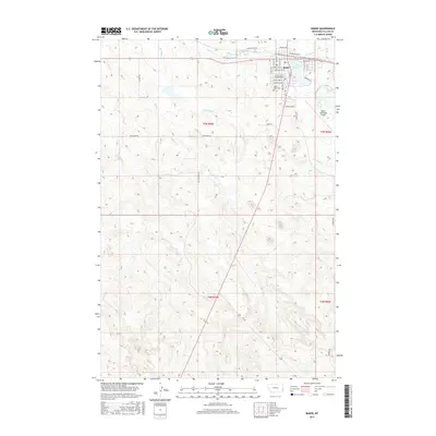 2017 Map of Baker, 2017 Print