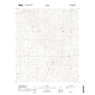 2018 Map of Baker Hill, 2018 Print