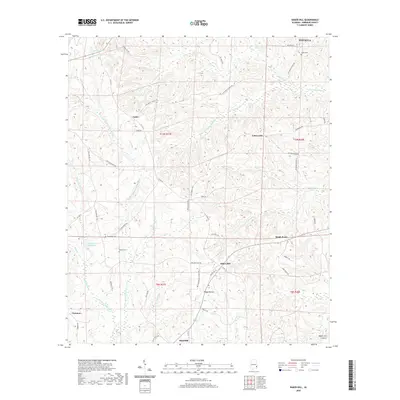 2020 Map of Baker Hill, 2020 Print