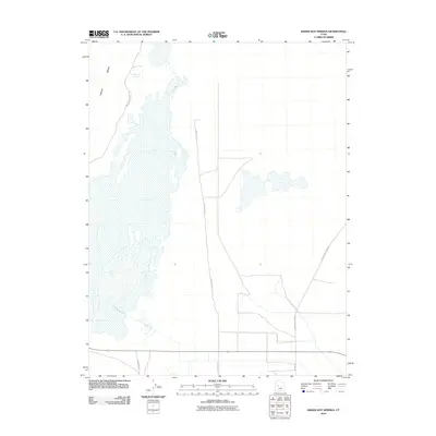 2010 Map of Baker Hot Springs, 2010 Print
