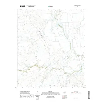 2019 Map of Baker Lake, 2019 Print