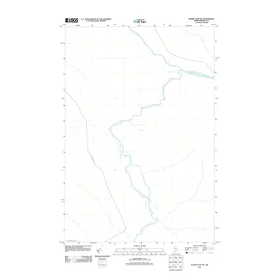 2011 Map of Baker Lake NW, 2011 Print