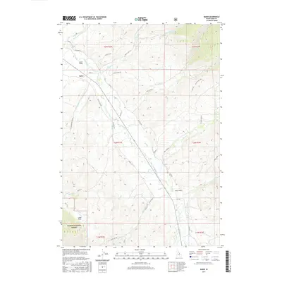 2017 Map of Baker, 2017 Print