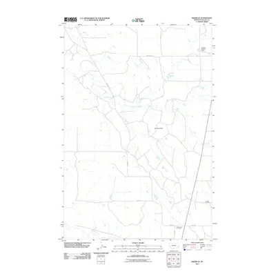 2011 Map of Baker NE, 2011 Print