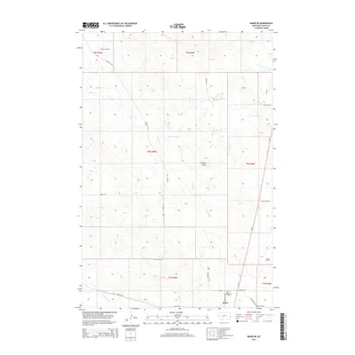 2014 Map of Baker NE, 2014 Print