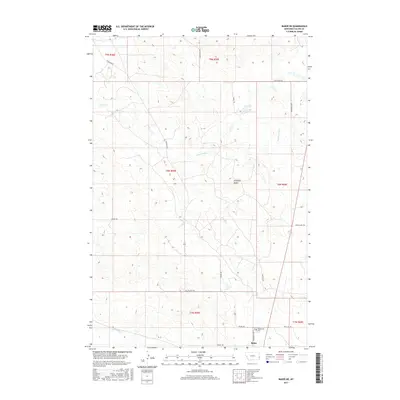 2017 Map of Baker NE, 2017 Print