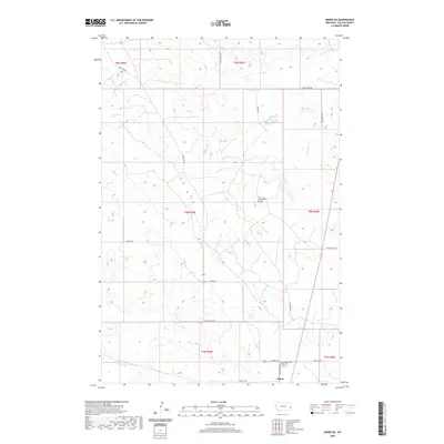 2020 Map of Baker NE, 2020 Print