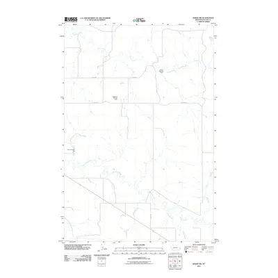 2011 Map of Baker NW, 2011 Print