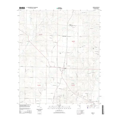 2015 Map of Baker, 2015 Print