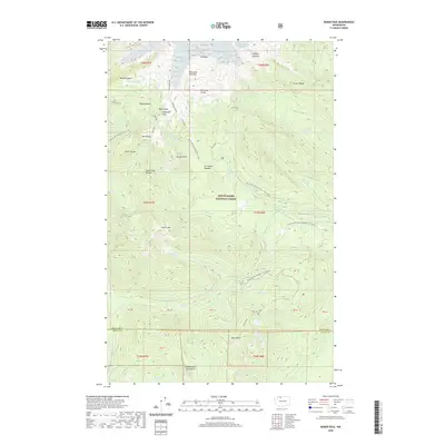 2020 Map of Baker Pass, 2020 Print