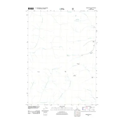 2011 Map of Baker Peak, 2011 Print