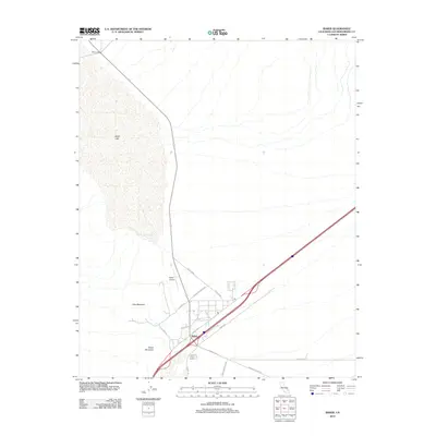 2012 Map of Baker, 2012 Print
