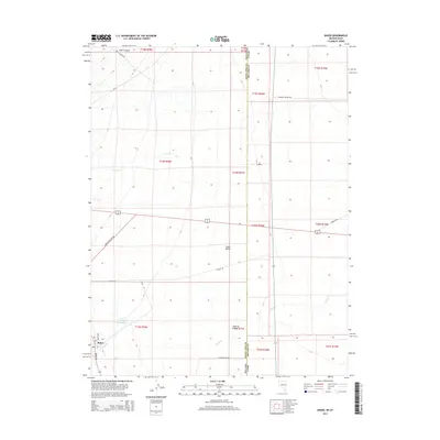 2014 Map of Baker, 2014 Print