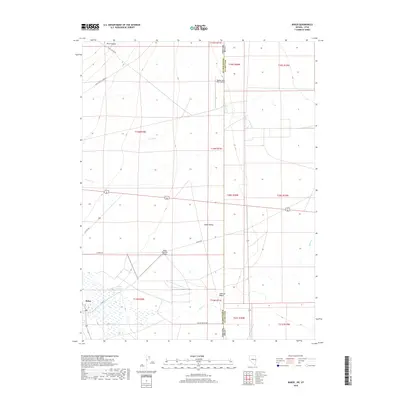2018 Map of Baker, 2018 Print